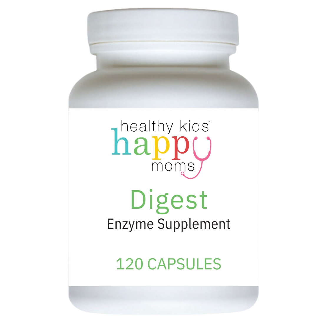 Healthy Kids Happy Moms Digest Enzymes - 120 Capsules