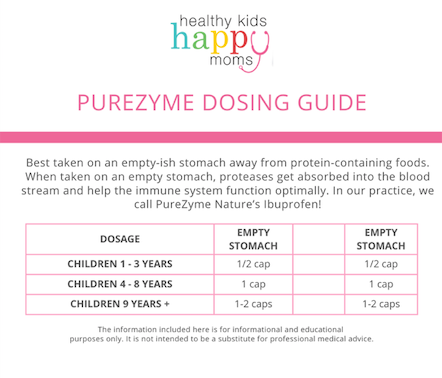 Healthy Kids Happy Moms PureZyme - 120 Capsules