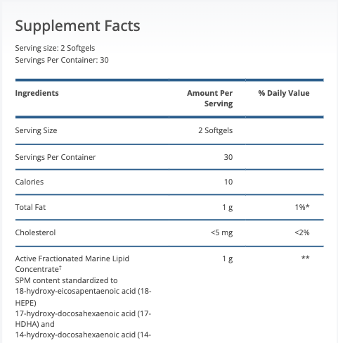 SPM Active by Metagenics - 120 Softgels