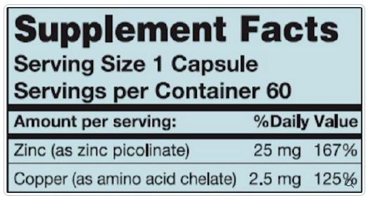 Zinc Picolinate Plus by Karuna