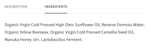 NEW Nourish + Hydrate Manuka Balm by YoRo Naturals - 4 oz.