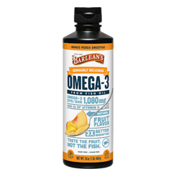 Omega Swirl Mango Peach by Barlean's - 16 oz