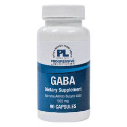 Progressive Labs GABA 500 mg - 90 capsules
