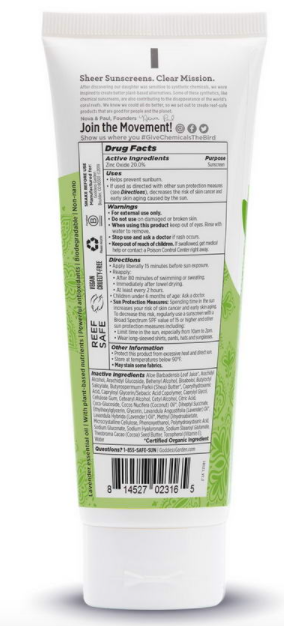 Daily SPF 30 Mineral Sunscreen Lotion by Goddess Garden Organics - 3.4 oz
