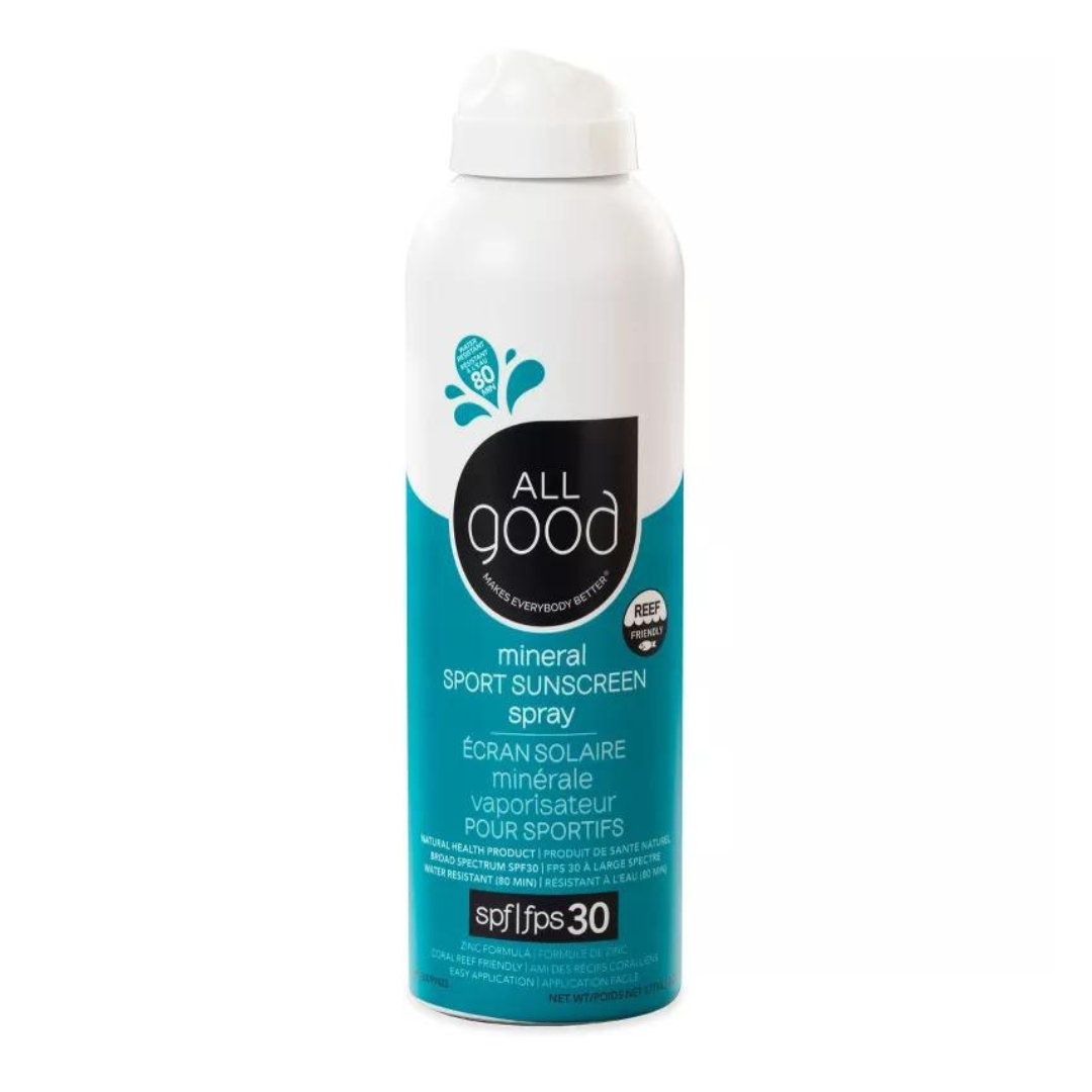 All Good SPF 30 Sport Sunscreen Spray - 6oz