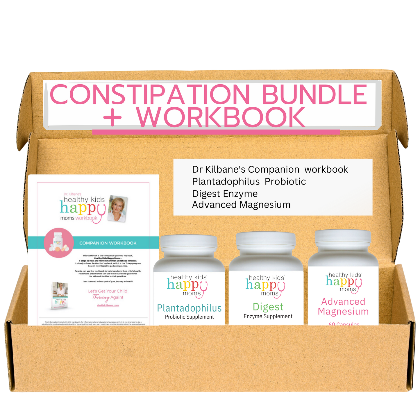 Treating Constipation Naturally - the DIY Version (Workbook & Constipation Bundle)