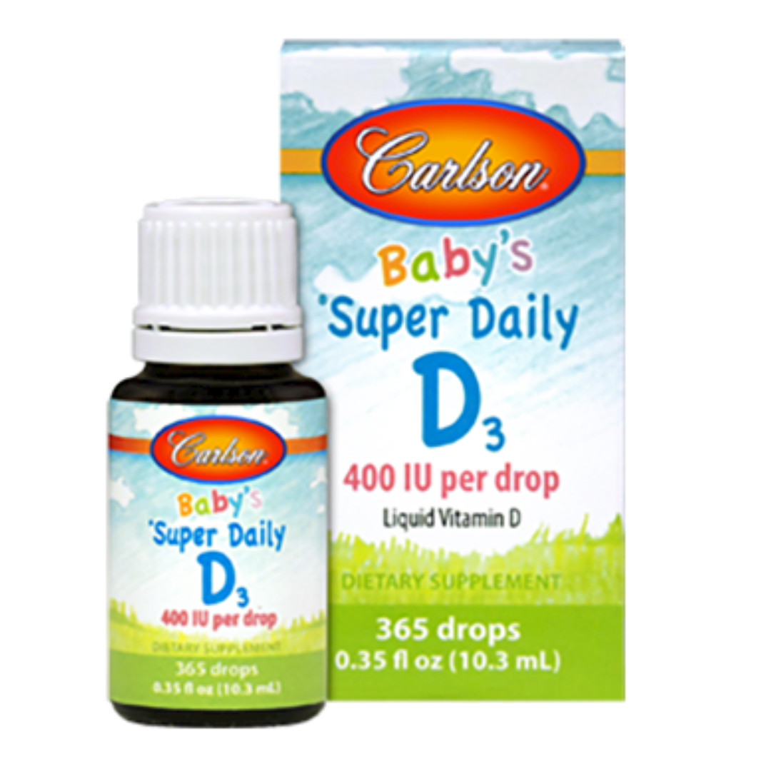 Baby's Super Daily D3 Liquid by Carlson Labs - .35 fl oz