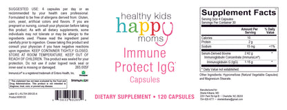 Healthy Kids Happy Moms Immune Protect IgG - 120 Capsules