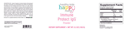 Healthy Kids Happy Moms Immune Protect IgG Powder - 5.3 oz