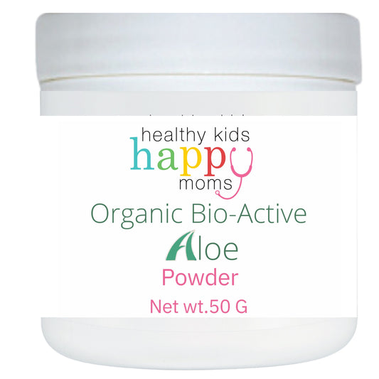 Healthy Kids Happy Moms Organic Bio-Active Aloe - 50g