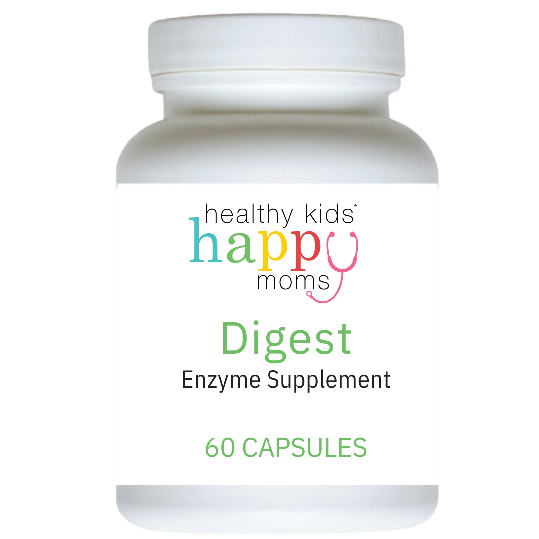 Healthy Kids Happy Moms Digest Enzymes - 60 Capsules