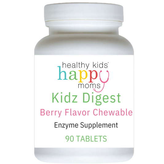 Healthy Kids Happy Moms Kidz Digest Enzymes - 90 Chewables