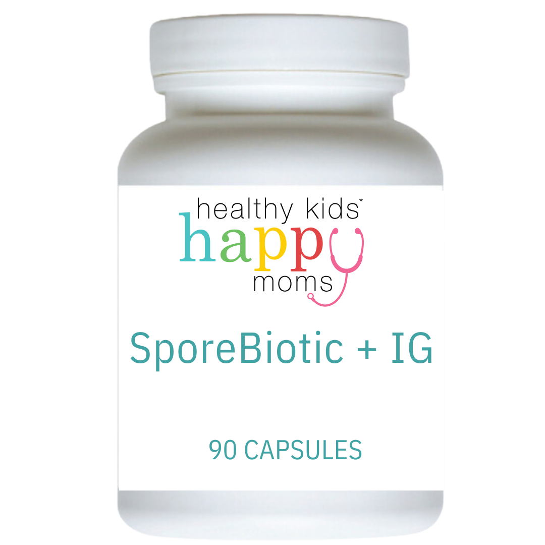 Healthy Kids Happy Moms Sporebiotic + IG - 90 Capsules