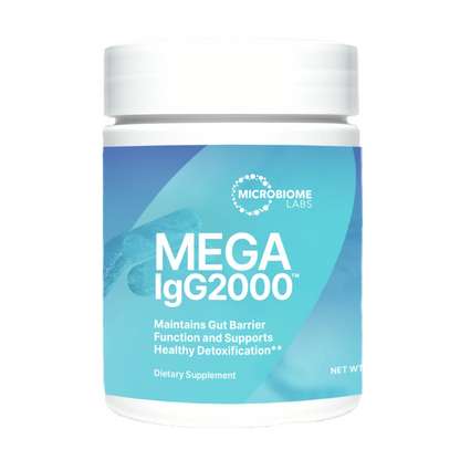 Mega IgG2000 Powder by Microbiome Labs - 60g