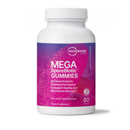 MegaSporeBiotic Gummies by Microbiome Labs - 60 Gummies