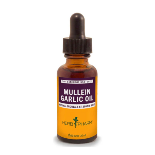 Mullein Garlic Pure Ear Oil by Herb Pharm - 1 fl oz