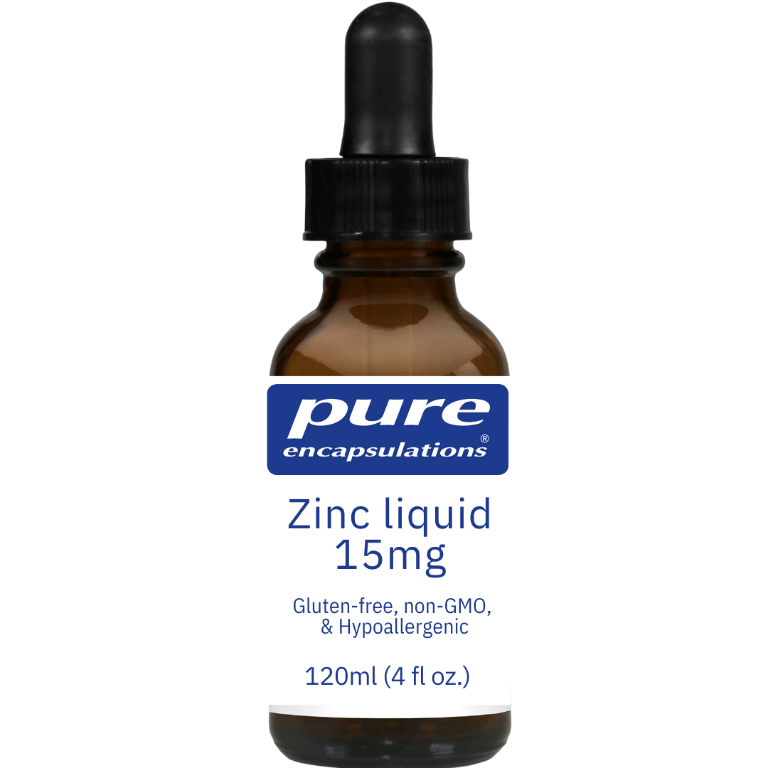 Pure Encapsulations Zinc Liquid - 15 mg