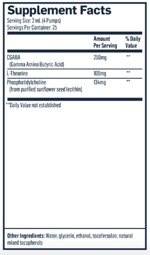 GABA with L-Theanine by Quicksilver Scientific - 1.7 oz (formerly called Liposomal GABA)