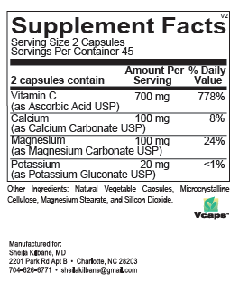 Healthy Kids Happy Moms Advanced Vitamin C - 90 Capsules