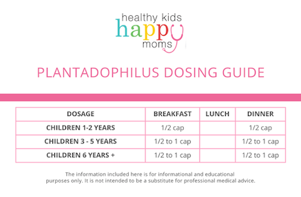 Healthy Kids Happy Moms Plantadophilus - 30 Capsules