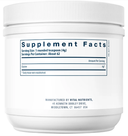 Glycine Powder by Vital Nutrients - 250g
