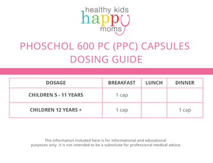 PhosChol 600 PC (PPC) by Nutrasal - 120 Vegetarian Capsules