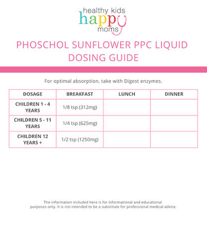 PhosChol PC (PPC) Non-GMO Sunflower Liquid Concentrate by Nutrasal - 8 oz