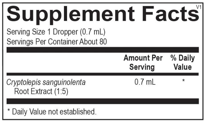 Cryptolepis by OrthoMolecular - 2 oz