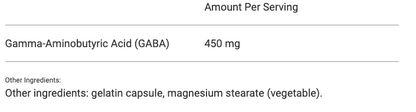 GABA 450 mg by Progressive Labs- 90 capsules