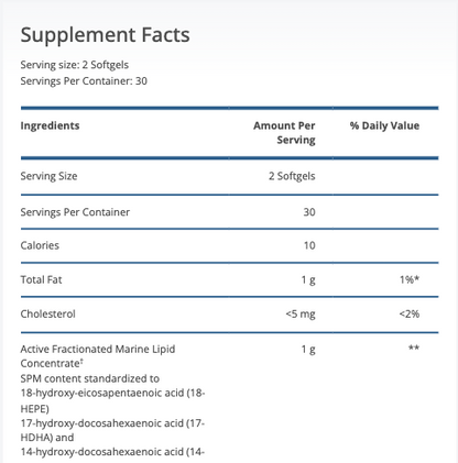 SPM Active by Metagenics - 120 Softgels