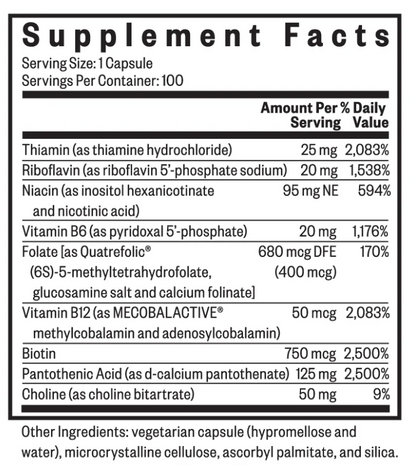 B Complex Plus by Seeking Health - 100 Capsules