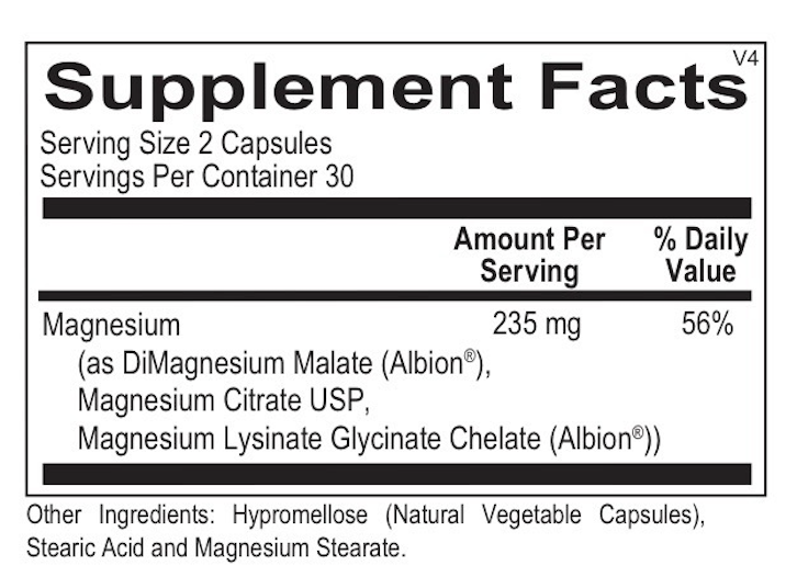 Healthy Kids Happy Moms Advanced Magnesium - 60 Capsules