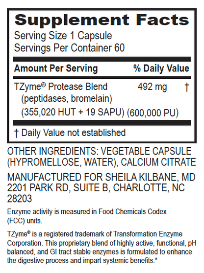 Healthy Kids Happy Moms ProZyme - 60 Capsules