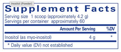 Inositol Powder by Pure Encapsulations - 252 grams