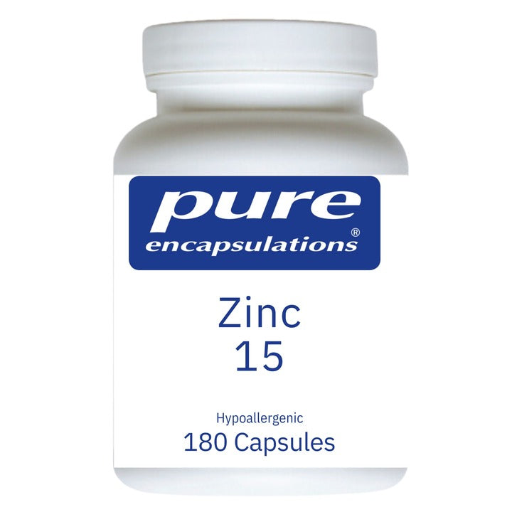 Pure Encapsulations Zinc 15mg - 60 Capsules
