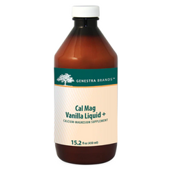 Cal Mag Vanilla Liquid + by Genestra - 15.2 oz (450 ml)