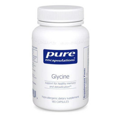 Glycine 500mg by Pure Encapsulations - 180 Capsules