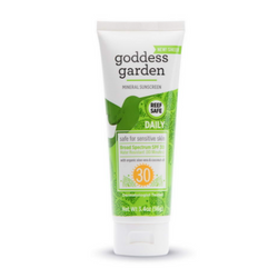 Daily SPF 30 Mineral Sunscreen Lotion by Goddess Garden Organics - 3.4 oz