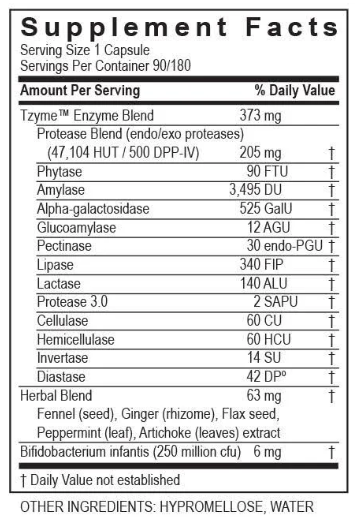 Carbo-G by Transformation Enzymes - 90 Capsules