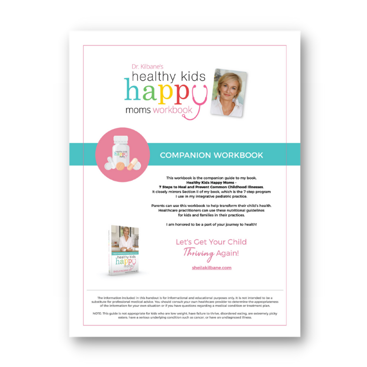 Healthy Kids Happy Moms Companion Workbook